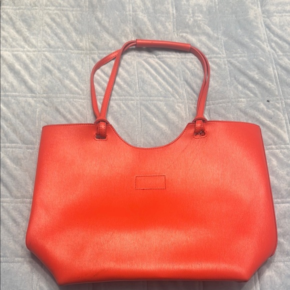 Neiman‎ Marcus Vibrant Red Tote Bag - Picture 1 of 7